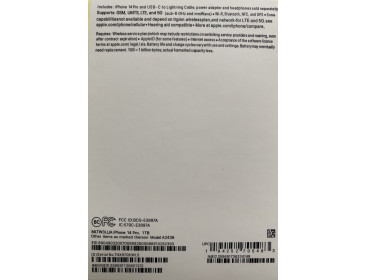 Верхняя наклейка iPhone 14 Pro