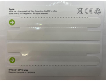 Упаковка (Пломба) iPhone 15 Pro Max