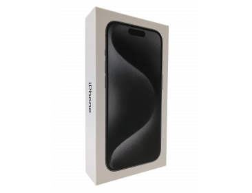 Коробка iPhone 15 Pro Black Titanium (Черный) Коробка iPhone 15 Pro Black Titanium (Черный)