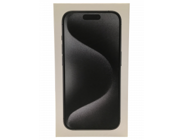 Коробка iPhone 15 Pro Black Titanium (Черный) Коробка iPhone 15 Pro Black Titanium (Черный)