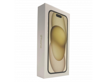 Коробка iPhone 15 Yellow (Желтый) Коробка iPhone 15 Yellow (Желтый)