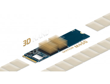 Твердотельный накопитель 500 Гб MSI SPATIUM M450 M.2 NVMe