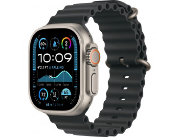 Apple Watch Ultra 2 (49 мм) (2024) (Natural) Ocean Band Black Apple Watch Ultra 2 (49 мм) (2024) (Natural) Ocean Band Black