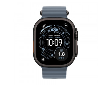 Apple Watch Ultra 2 (49 мм) (2024) (Black) Ocean Band Blue