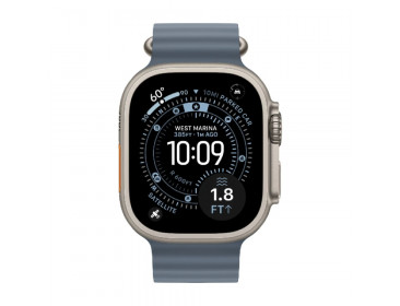 Apple Watch Ultra 3 (49 мм) (2025) (Natural) Ocean Band Blue